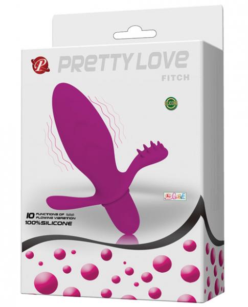 Pretty Love Fitch Anal Vibrator Fuchsia | SexToy.com
