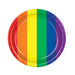 Pride Plates - Rainbow Pack Of 8 - SexToy.com
