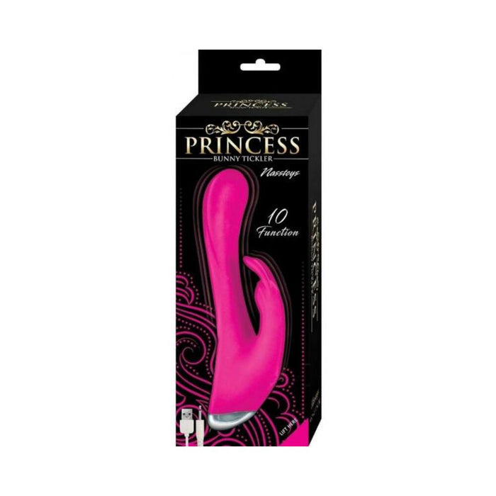 Princess Bunny Tickler Dual Stimulator Silicone Pink | SexToy.com