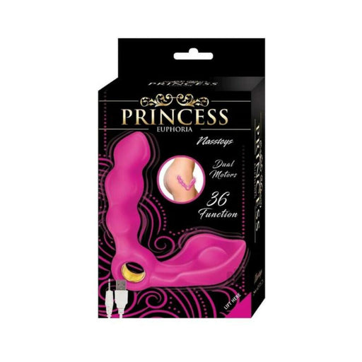 Princess Euphora Dual Stimulator Silicone Pink | SexToy.com