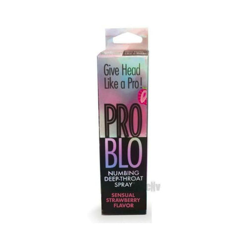Pro Blo Numbing Deep Throat Spray Strawberry 1 Oz. | SexToy.com