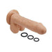 Pro Sensual Premium Silicone Dong 9 inch with 3 C-Rings - SexToy.com