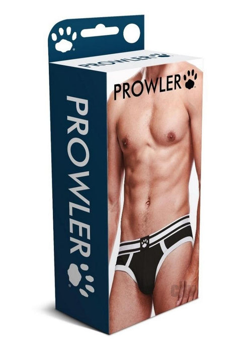 Prowler Black/white Brief Md - SexToy.com