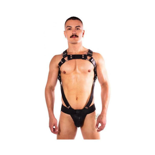 Prowler Red Butch Body Harness Blk Md - SexToy.com