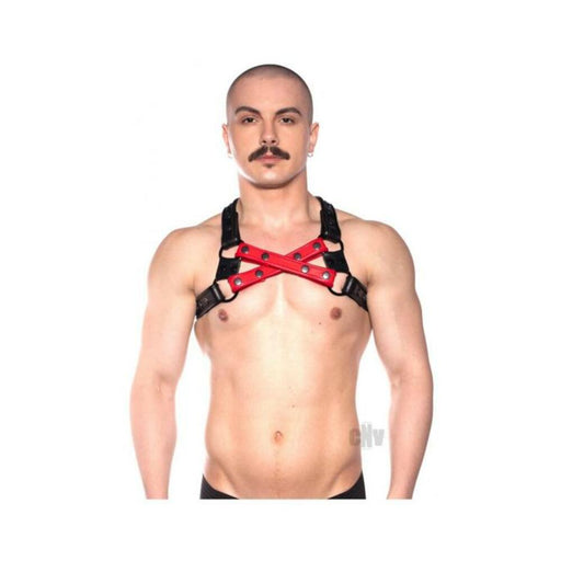 Prowler Red Cross Harness Red L/xl - SexToy.com
