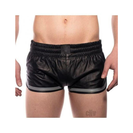 Prowler Red Leather Sport Shorts Gry Xs - SexToy.com