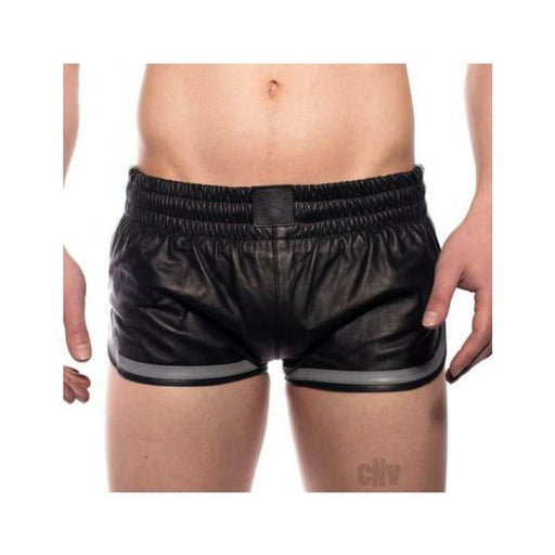 Prowler Red Leather Sport Shorts Gry Xxl - SexToy.com