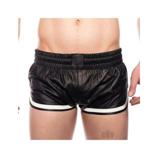Prowler Red Leather Sport Shorts Wht Xs - SexToy.com