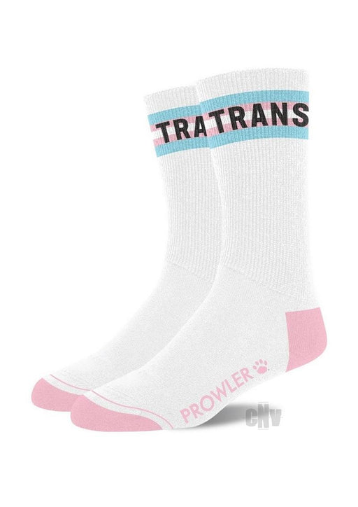 Prowler Trans Socks White - SexToy.com