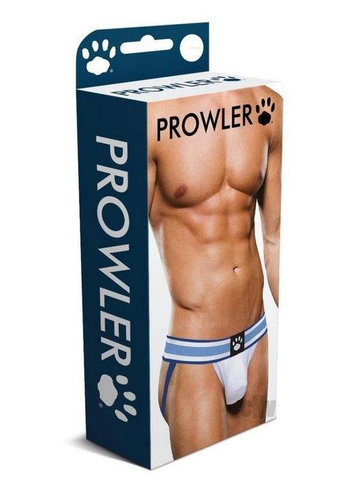 Prowler White/blue Jock Lg - SexToy.com