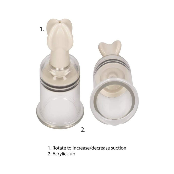 Pumped - Nipple Suction Set Medium - Rose | SexToy.com