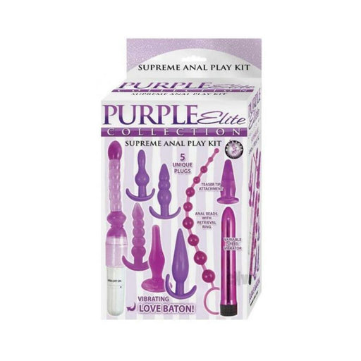 Purple Elite Collection Supreme Anal Play Kit Purple | SexToy.com
