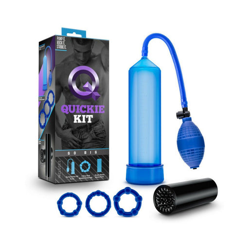 Quickie Kit - Go Big - Blue - SexToy.com