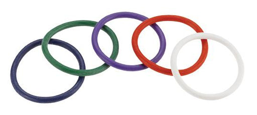 Rainbow Rubber C Ring 5 Pack - 2 inch | SexToy.com