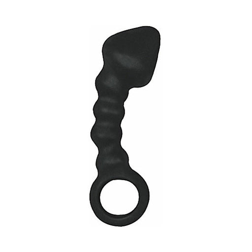 Ram Anal Trainer #3 Silicone Anal Beads 5.5 Inch - Black | SexToy.com
