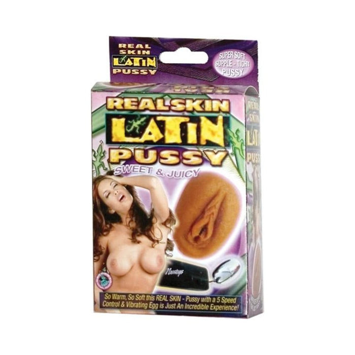 Real Skin Vibrating Latin Pussy Masturbator | SexToy.com