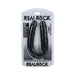 Realrock 9 In. U-shaped Double Dildo Black - SexToy.com
