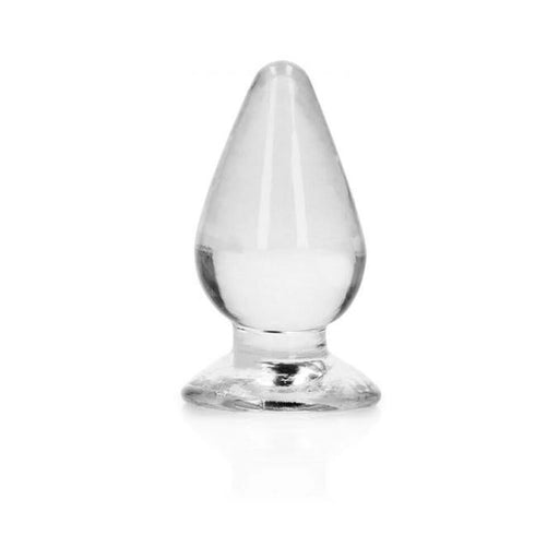 Realrock Crystal Clear 4.5 In. Anal Plug Clear | SexToy.com