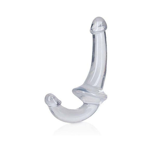 Realrock Crystal Clear 6 In. Strapless Strap-on Dildo Clear | SexToy.com