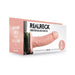 Realrock Vibrating Hollow Strap-on Without Balls 6 In. Vanilla | SexToy.com