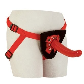 Red Rider Adjustable Strap On With 7 Inch Dong | SexToy.com