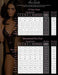 Rene Rofe Lace Peek A Boo Bra & Crotchless Thong Black S/M | SexToy.com