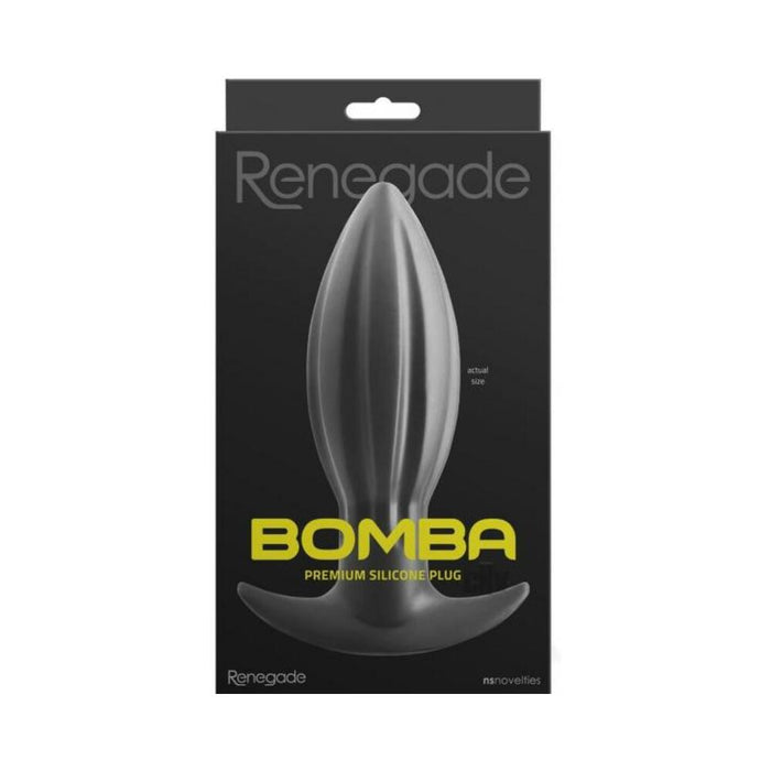 Renegade Bomba Anal Plug Black Large | SexToy.com