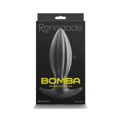 Renegade Bomba Anal Plug Black Medium | SexToy.com
