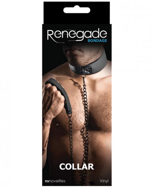 Renegade Bondage Collar Black O/S | SexToy.com