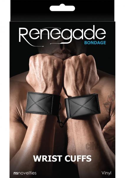 Renegade Bondage Wrist Cuff Black | SexToy.com