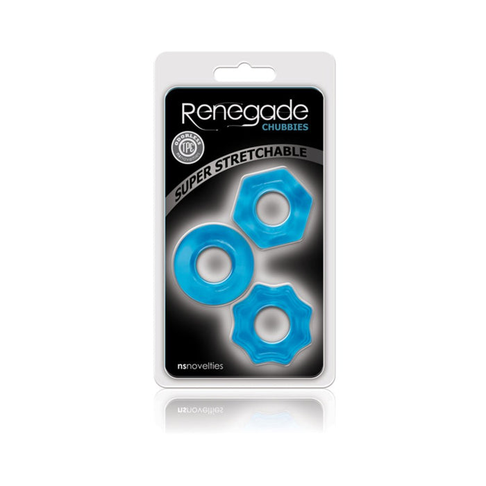Renegade Chubbies 3 Pack Cock Rings | SexToy.com