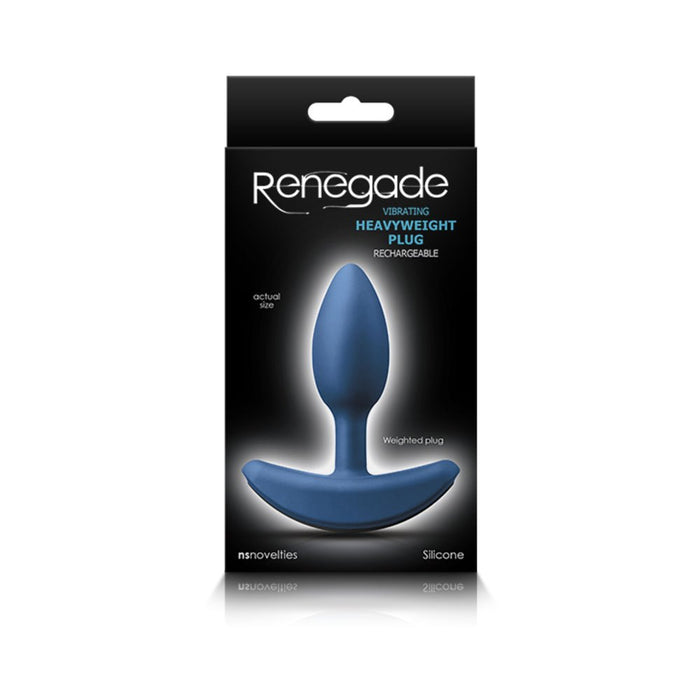 Renegade Heavyweight Plug Small Blue | SexToy.com