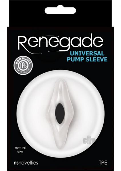 Renegade Universal Pump Vagina Sleeve Clear | SexToy.com