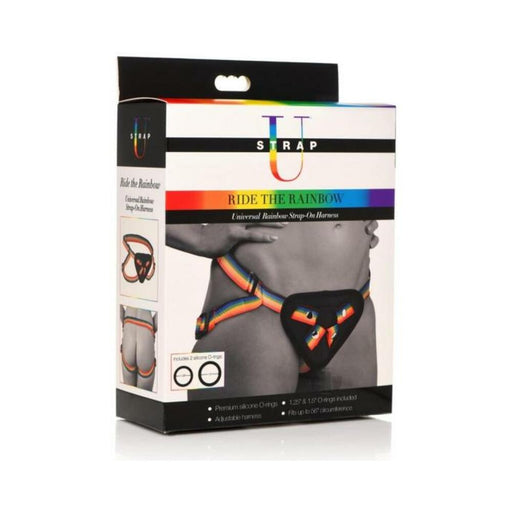 Ride The Rainbow Universal Rainbow Strap-on Harness - SexToy.com