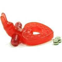 RING OF XTASY RABBIT SERIES RED SILICONE | SexToy.com