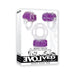 Ring True Unique Pleasure Rings Kit Clear Purple 3 Pack - SexToy.com