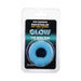 Rock Solid Sila-flex Glow-in-the-dark Mega Ring Blue - SexToy.com