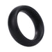 Rock Solid Silicone Black C Ring, Medium (1 7/8in) In A Clamshell - SexToy.com