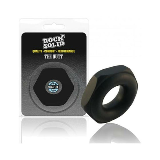 Rock Solid The Nutt Ring - Black - SexToy.com