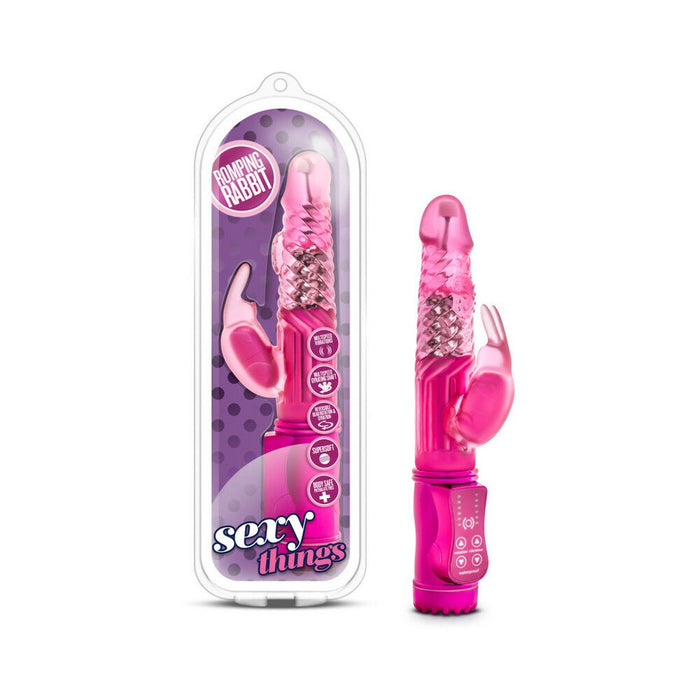 Romping Rabbit Fuchsia Pink Vibrator - SexToy.com