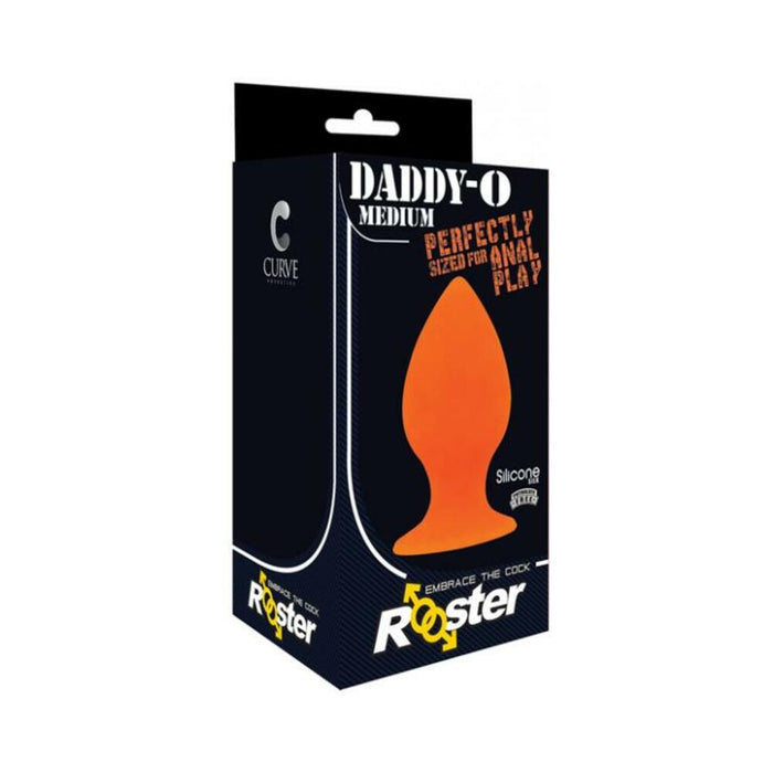 Rooster Daddy-o Medium Anal Plug Orange | SexToy.com