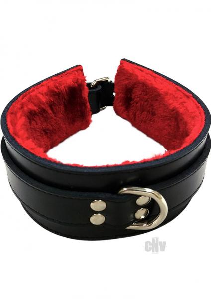 Rouge Fur Collar Black/red | SexToy.com