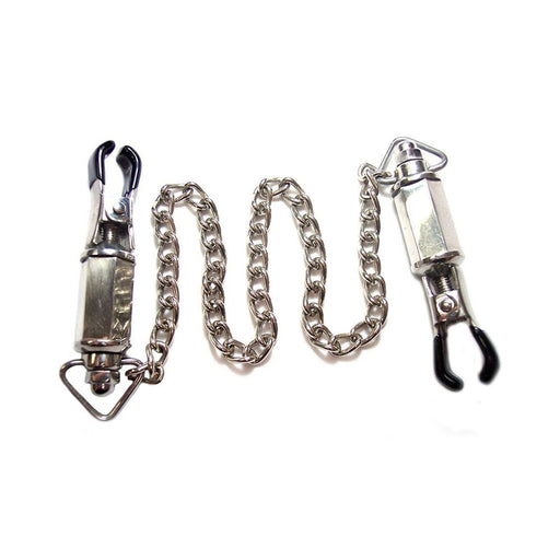 Rouge Nipple Clamps w/Weights | SexToy.com