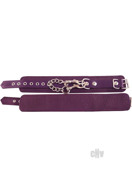 Rouge Plain Ankle Cuffs Purple - SexToy.com