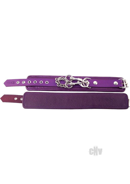Rouge Plain Wrist Cuffs Purple - SexToy.com