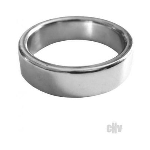 Rouge Stainless Steel Plain Cock Ring 15mm Thick - SexToy.com