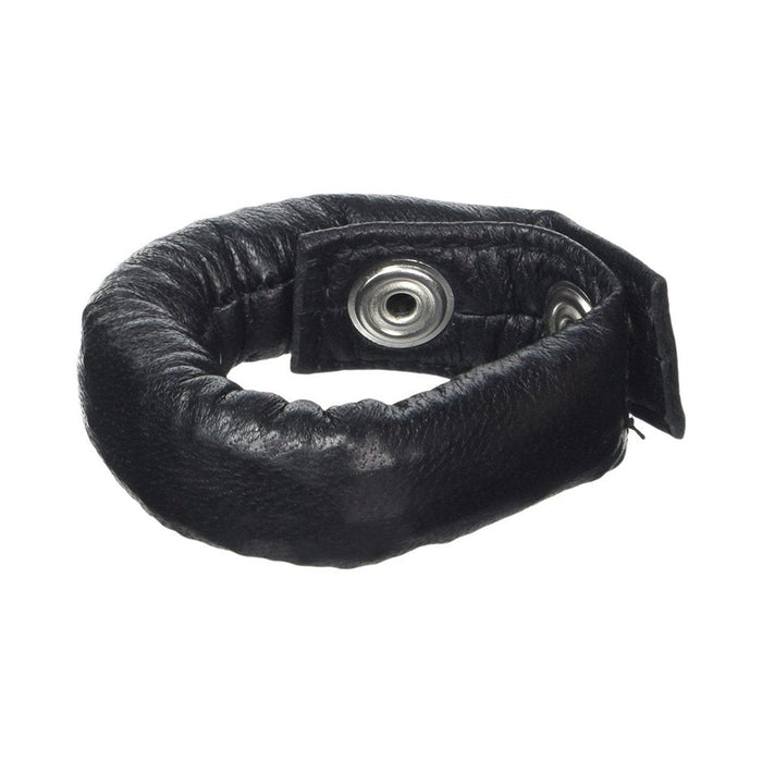 Rouge Weighted Cock Strap Black Leather | SexToy.com