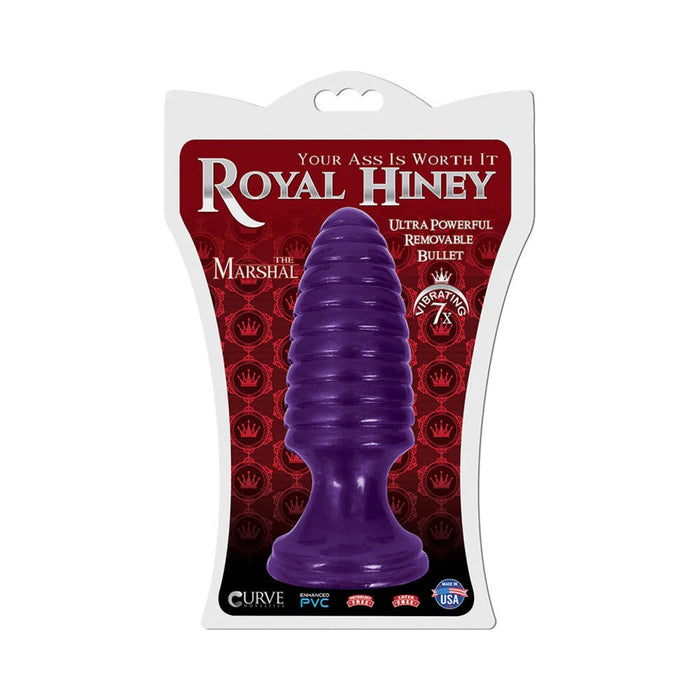 Royal Hiney Red The Marshal Butt Plug - SexToy.com