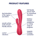 Satisfyer Mono Flex - Red | SexToy.com