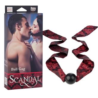 Scandal Ball Gag Red/Black | SexToy.com